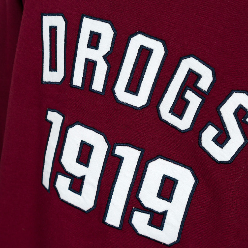 Drogs Claret Delaware Crewneck Jumper Adults